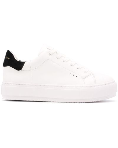 Kurt Geiger Laney Sneakers Met Platte Zool - Wit