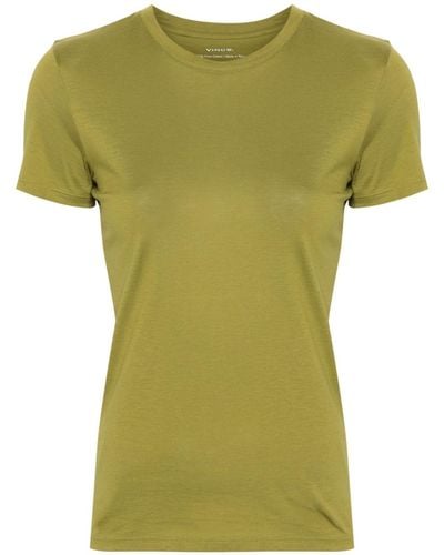 Vince Short-sleeve Cotton T-shirt - Green