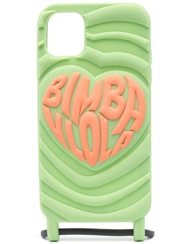 Bimba Y Lola Coque d'iPhone 11 à logo embossé - Vert