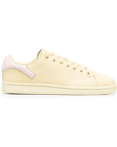 Raf Simons Orion Leather Sneakers - Natural