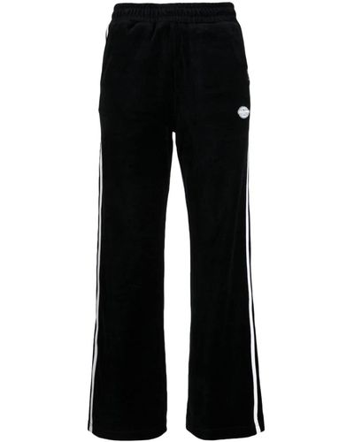 Chocoolate Pantalon de jogging à patch logo - Noir
