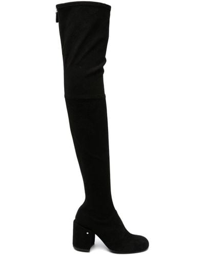 Laurence Dacade Isidor 75mm Suede Thigh-boots - Black