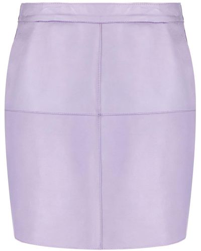 P.A.R.O.S.H. High-waisted Pencil Skirt - Purple