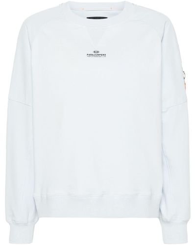 Parajumpers Sweater Met Logo Hanger - Wit