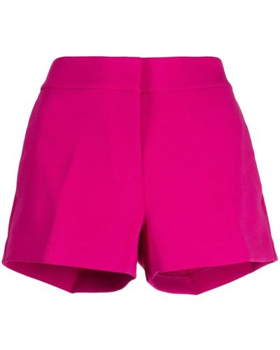Michael Kors Tailored Pressed-crease Shorts - Pink