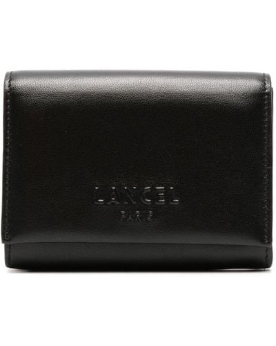 Lancel Billie Leather Flap Wallet - Black