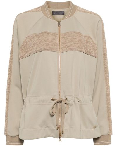 Lorena Antoniazzi Drawstring-waist Sweatshirt - Natural