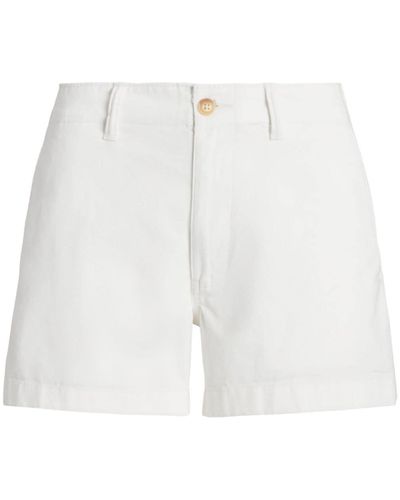 Polo Ralph Lauren Shorts chino de sarga - Blanco