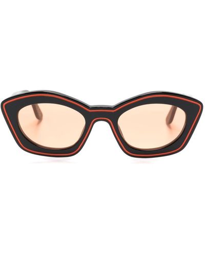 Marni Off-kea Island Tinted Sunglasses - Natural