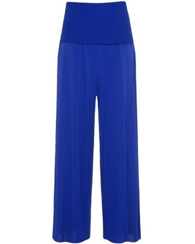 Eres Dao High-waisted Trousers - Blue