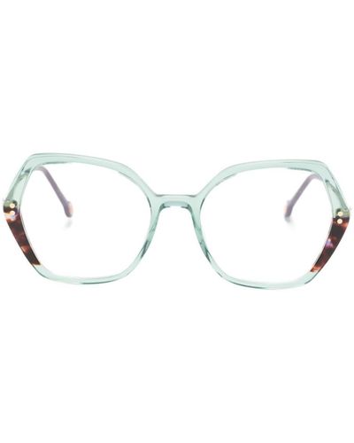 Carolina Herrera オーバーサイズ 眼鏡フレーム - マルチカラー