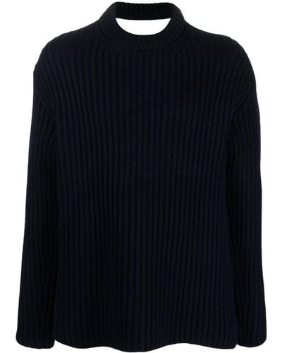 BOTTER Cut-out Detail Merino Sweater - Black