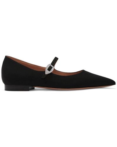 Malone Souliers Kate Ballerina Shoes - Black