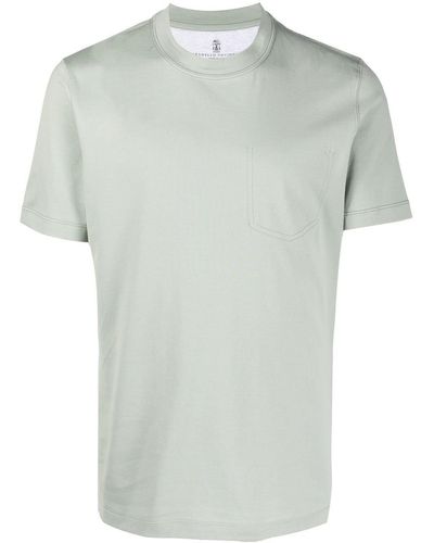 Brunello Cucinelli エコポケット Tシャツ - グリーン