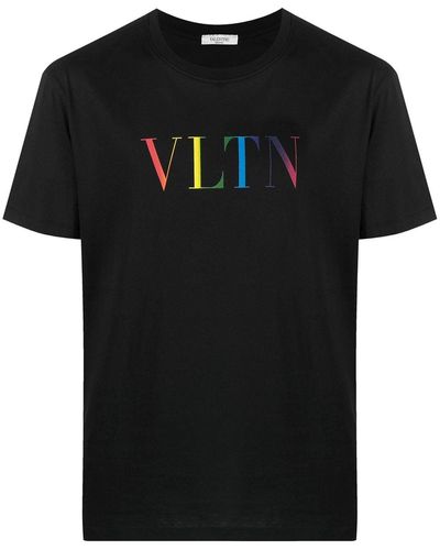 Valentino Garavani Vltn Print T-shirt - Black