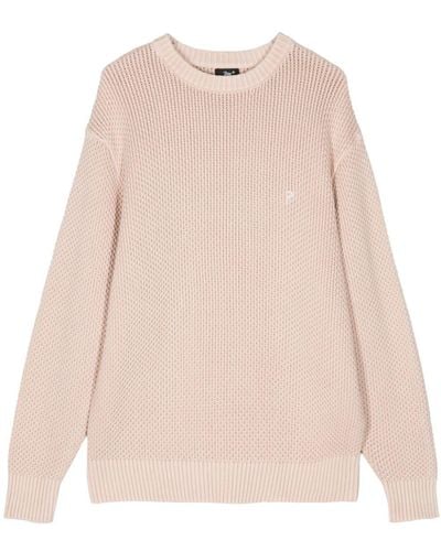 PATTA Drop-shoulder Cotton Sweater - Natural