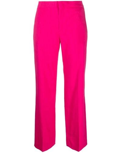 Isabel Marant High-waisted Tailored Trousers - Pink