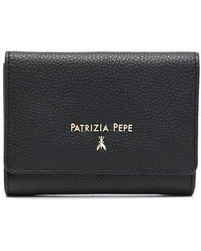 Patrizia Pepe Portemonnaie mit Logo-Print - Schwarz