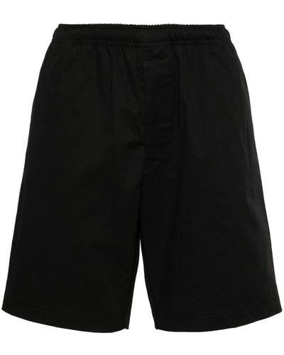 Societe Anonyme Le Havre Cotton Shorts - Black