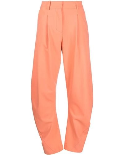 Off-White c/o Virgil Abloh Pantalones de vestir ajustados - Naranja