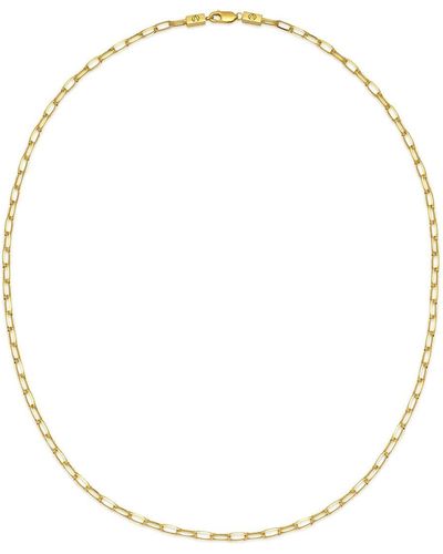 Northskull Gold-plated Chain-link Necklace - Metallic