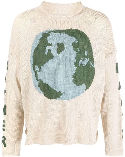 STORY mfg. Mother Earth Pullover - Grün