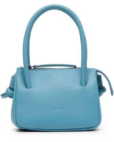 Marsèll Sacco Piccolo Leather Mini Bag - Blue