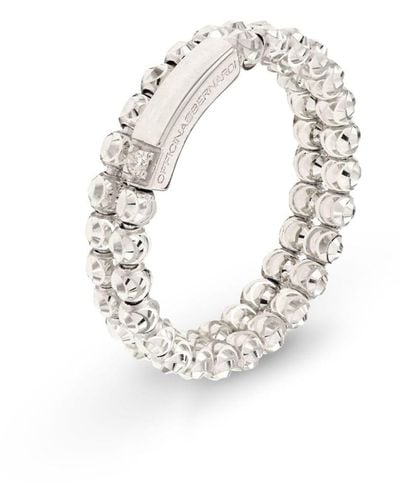 Officina Bernardi 18kt White Gold Moon Diamond Ring