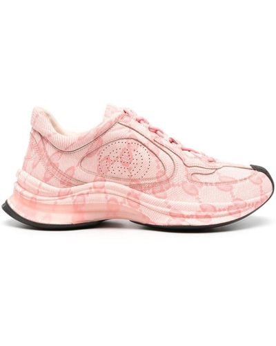 Gucci Run Sneakers - Roze