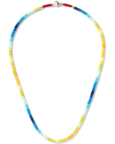 Roxanne Assoulin Surf's Up Beaded Necklace - Yellow