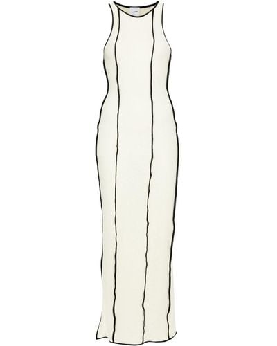 Nanushka Wanda Maxi Dress - White