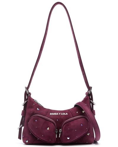 Bimba Y Lola Bolso de hombro XS Pocket - Morado