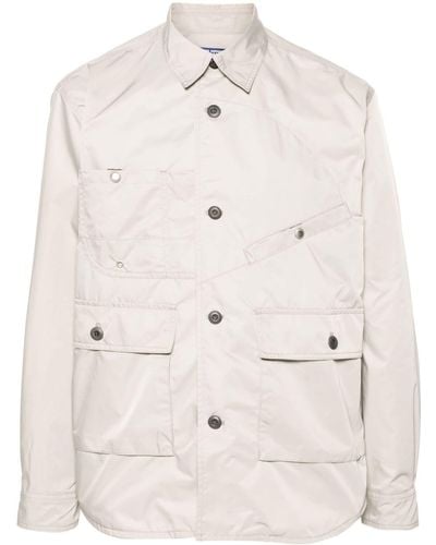 Junya Watanabe Multi-pocket Button-up Shirt Jacket - Natural