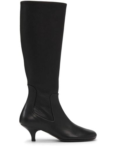 Marsèll Tillo 55mm Leather Boots - Black