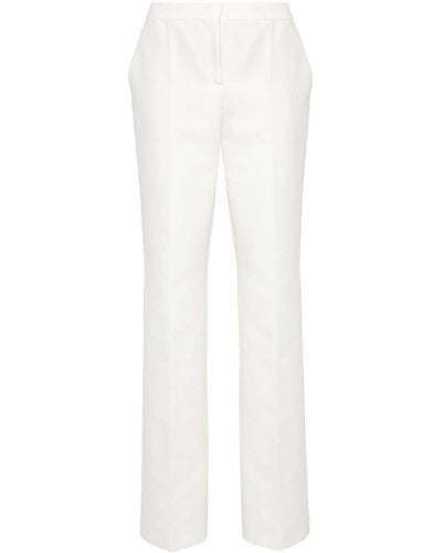 Moschino Pantaloni con applicazione - Bianco