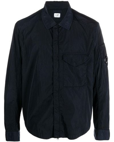 C.P. Company ライトウェイト シャツジャケット - ブルー