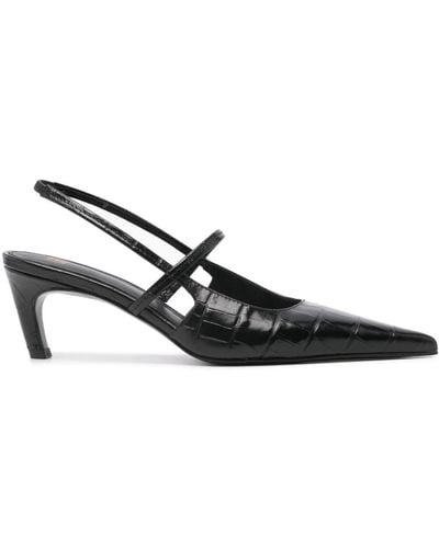 Totême The Sharp 50mm Court Shoes - Black
