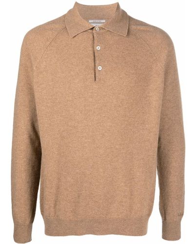 Woolrich Luxe Cashmere Polo Shirt - Brown