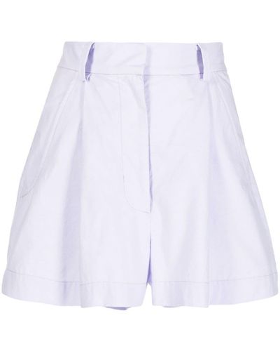 Bondi Born Naxos Tailored Shorts - White