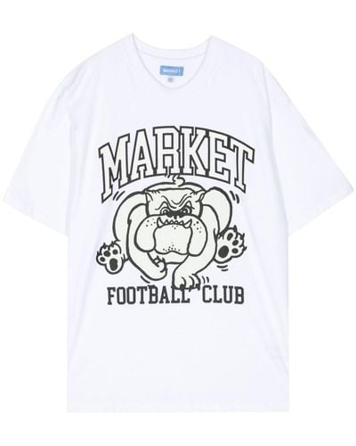 Market Offensive Line UV T-Shirt - Weiß