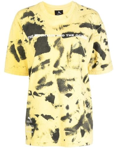 Mauna Kea T-shirt con stampa - Metallizzato