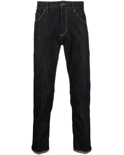 PT Torino Klassische Slim-Fit-Jeans - Schwarz