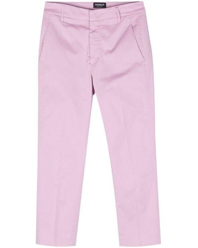 Dondup Nima Slim-cut Trousers - Pink