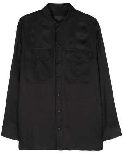 Neil Barrett Patch-pocket Shirt - Black