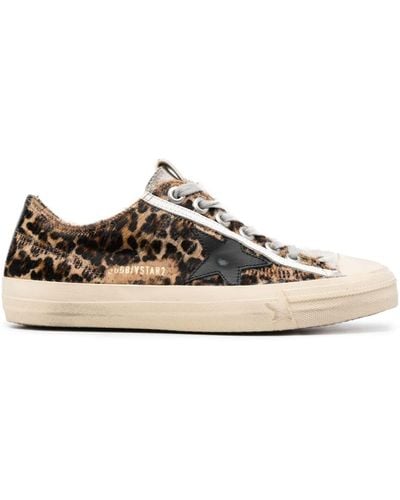 Golden Goose Sneakers Met Luipaardprint - Meerkleurig