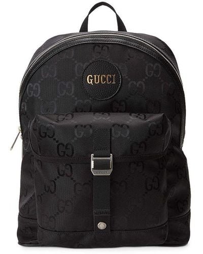 Gucci Off The Grid Monogram Backpack - Black