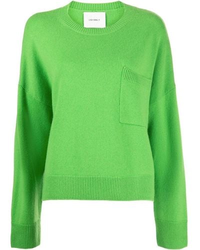 Lisa Yang Andie Cashmere Sweater - Green