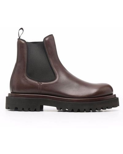 Officine Creative Wisal 006 Leather Boots - Brown