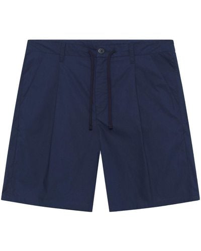 John Elliott Studio Cotton Bermuda Shorts - Blue