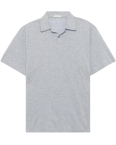 John Elliott Cotton-cashmere Polo Shirt - Gray